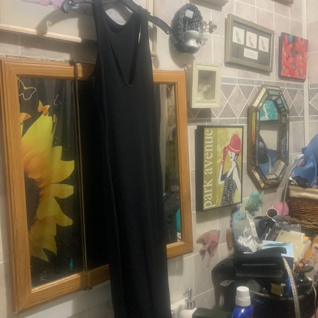 Black Tank Maxi Dress